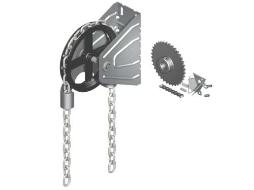 Kołowroty łańcuchowe i akcesoria