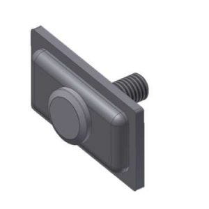 Romb 44x25mm z M8x18mm do mocowanie c-profila 53x28mm