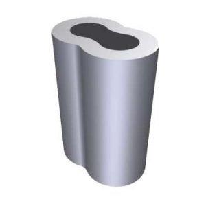 Obejma linkowa 3 mm, zaciskająca oczko