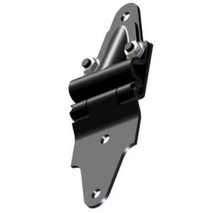 Side hinge for truck doors