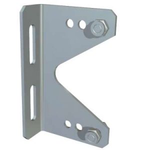 Konsola mocująca zabezpieczenie pęknięcia sprężyny do 25449 i 25549, odległość od ściany (offset)  111mm, 127mm lub 152mm. Posiada wkręty.