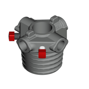 Czop sprężyny M50 P200W-100 ruchomy, gwint uniwersalny, srednica wału 25,4mm