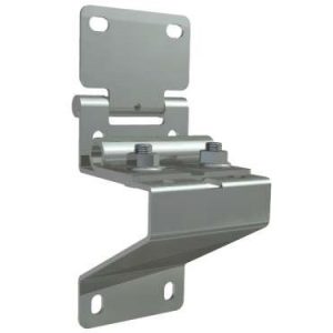 Adjustable side hinge with roller holder for panel HOESCH/THYSSEN/KINGSPAN