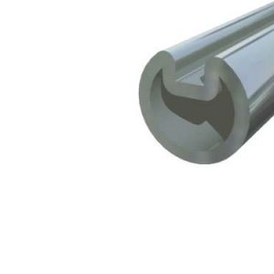 Wał drążony 25,4x3,0mm z rowkiem, galwanizowany L 6000mm, klin 26062 lub 26064