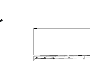 eRSC zestaw prowadnic pionowych do wys. 2000mm