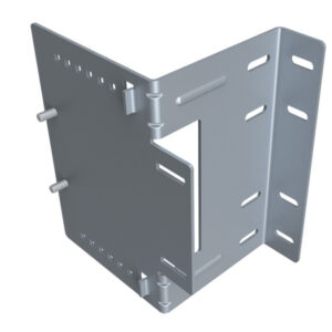 Podpora boczna do bezpośredniego montażu zabezpieczeń, obniżony wał napędowy