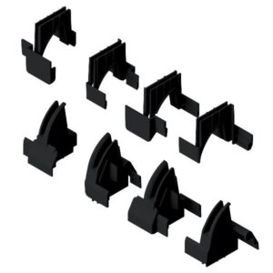 Plastikowe nakładki na profil aluminiowy 875001 do drzwi serwisowych wykonanych w panelach z zamkiem bezpiecznym EPCO, Kingspan