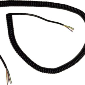 kabel spiralny 4 żyłowy z końcówkami 300mm/300mm